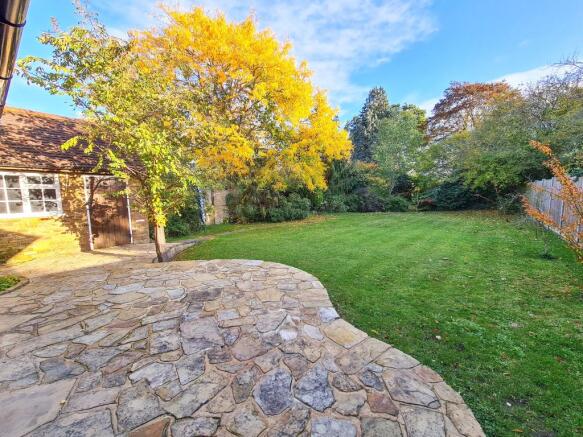 Patio and rear garden