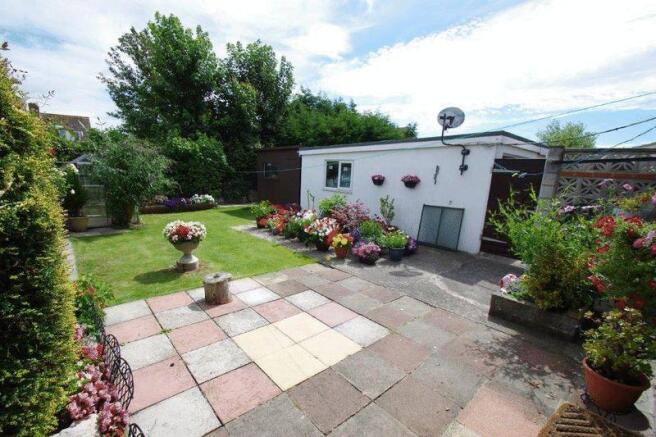 Rear garden