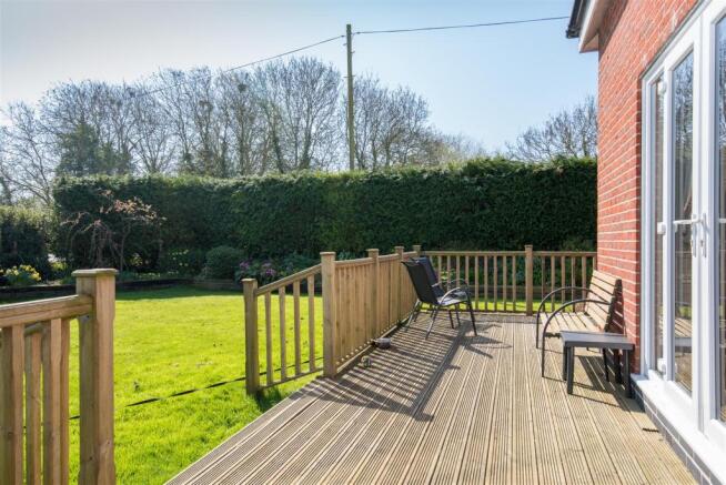 Decked Patio Area