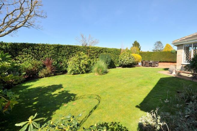 Rear garden