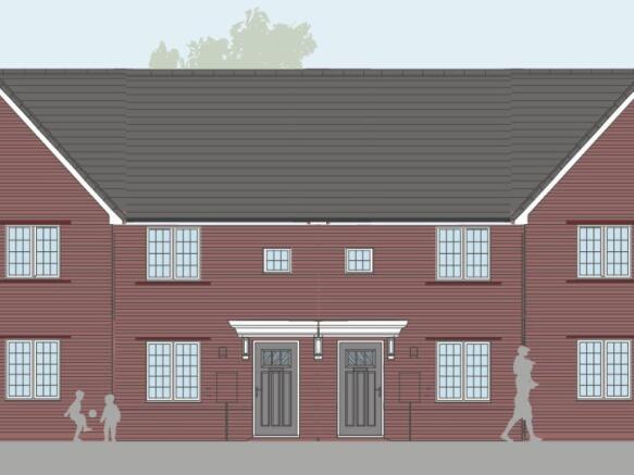 2-bed semi-detached on Malin Close, Alcester, £104,000