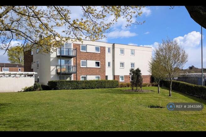 Communal Garden.  Flat Is Top Left In The Block