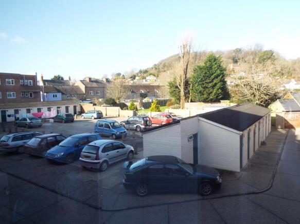 rear car park and st