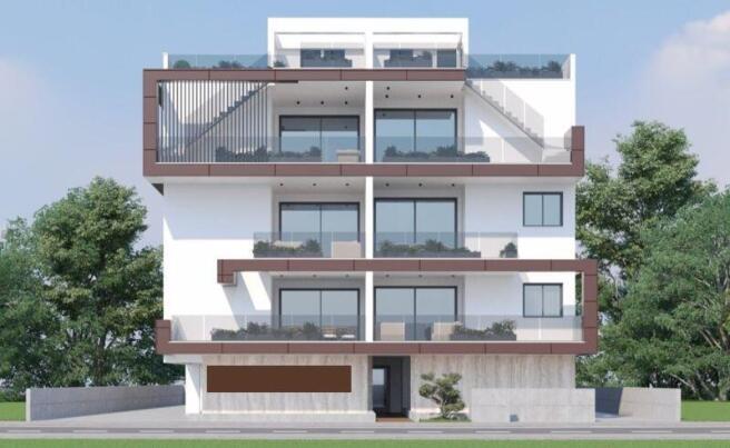 Front of Apartments
