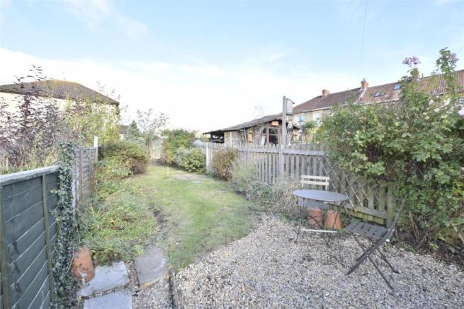 Rear garden