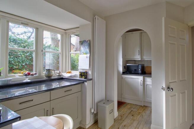Showing utility (which has door to garden)