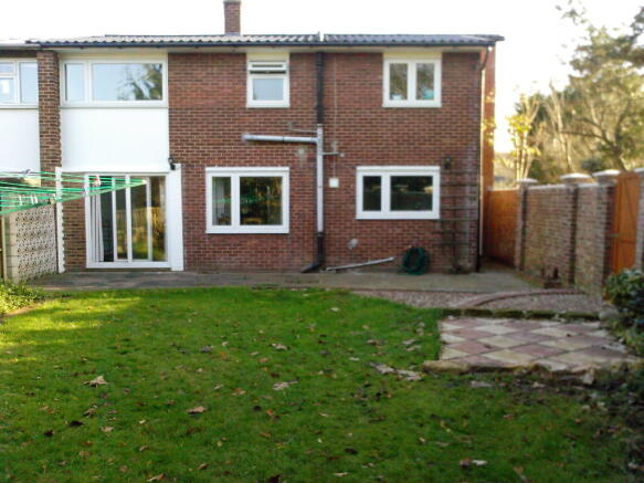 Rear garden