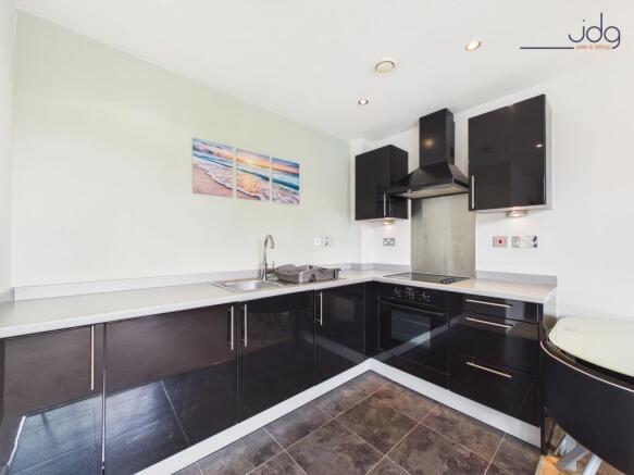 Modern kitchen space