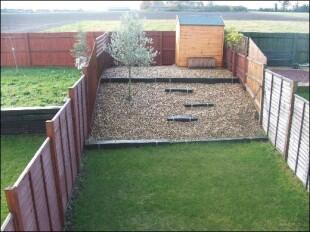 Rear garden