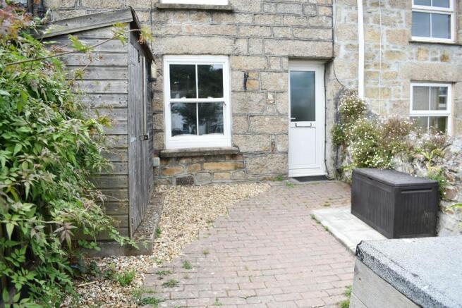 Paved Front Garden