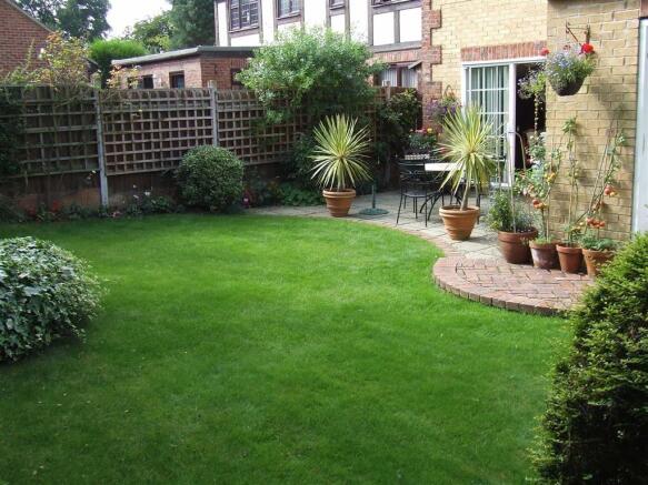 Rear garden