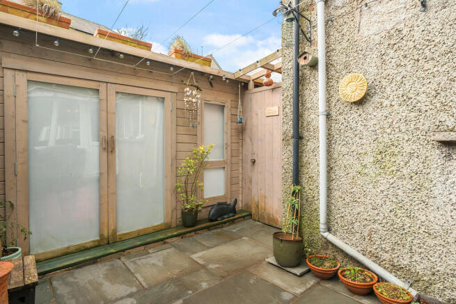 Rear patio, studi...