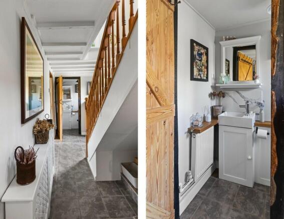 Rear hallway