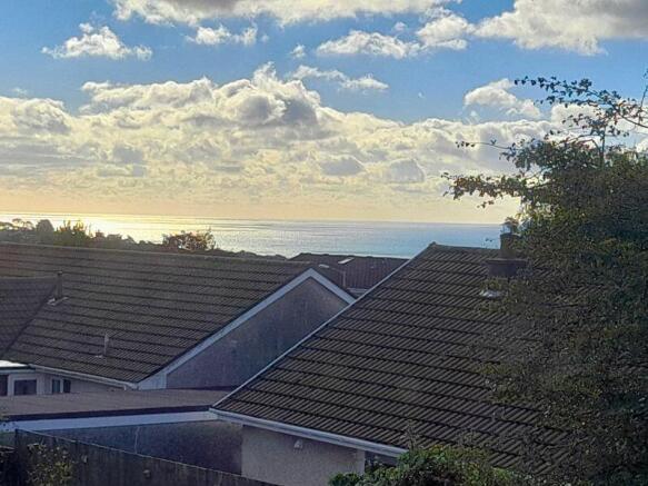 Sea Views from Bedroom 3