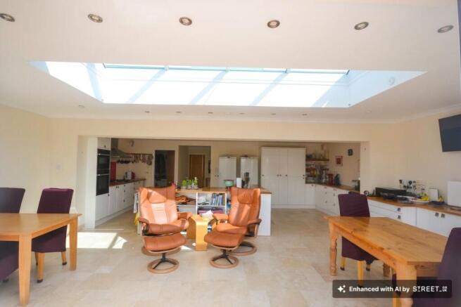 Open plan family room
