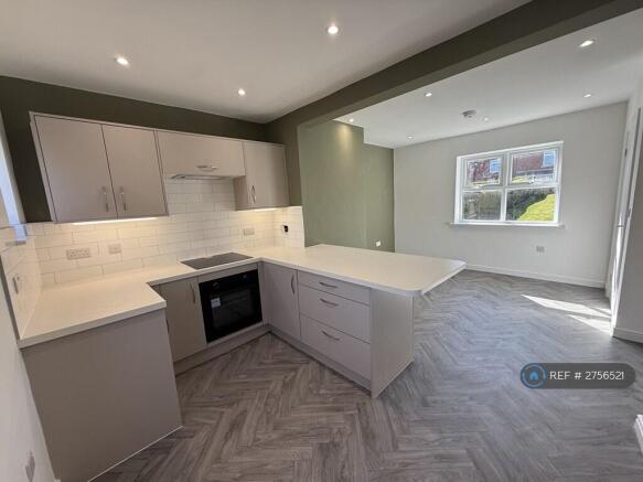 Open Plan Kitchen Dining Room With Island