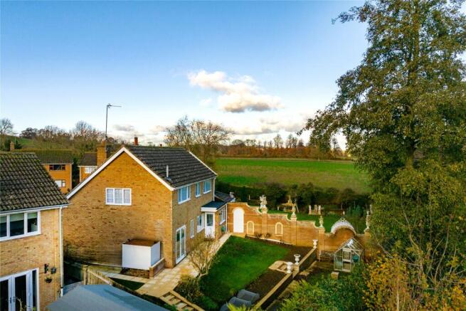 Rear Garden and View