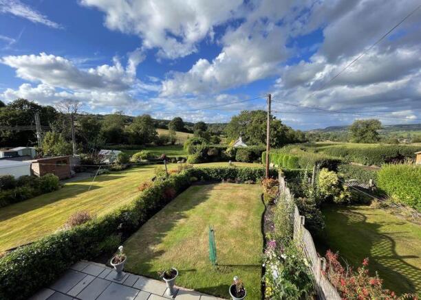 Rear Garden & Views 