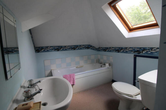 Upstairs bathroom