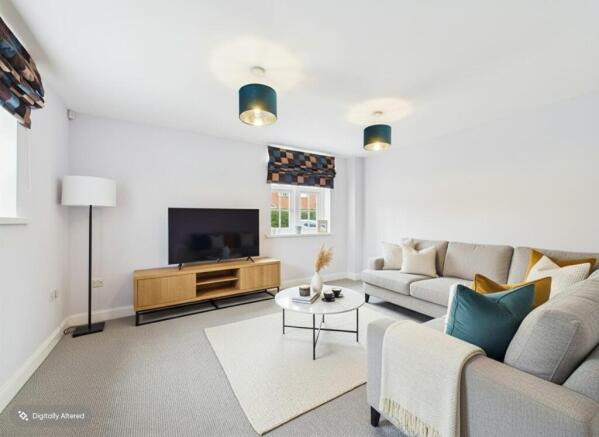 Spacious open-plan living