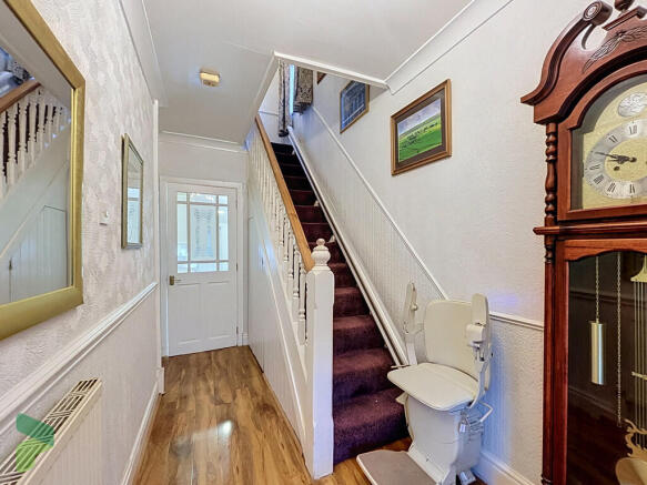Hallway. Stairs t...