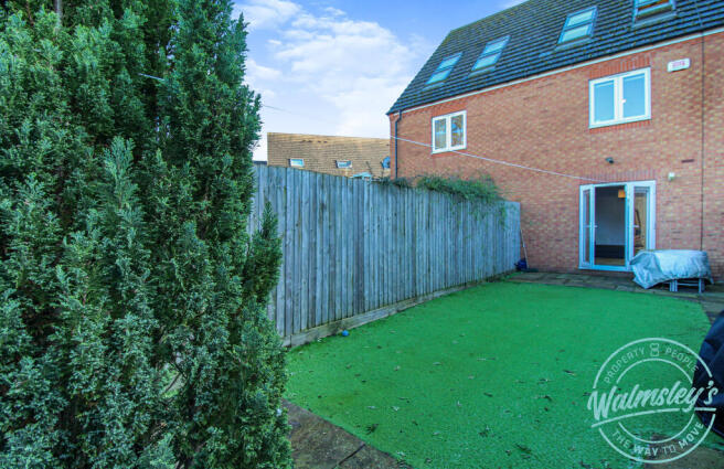Rear gardens