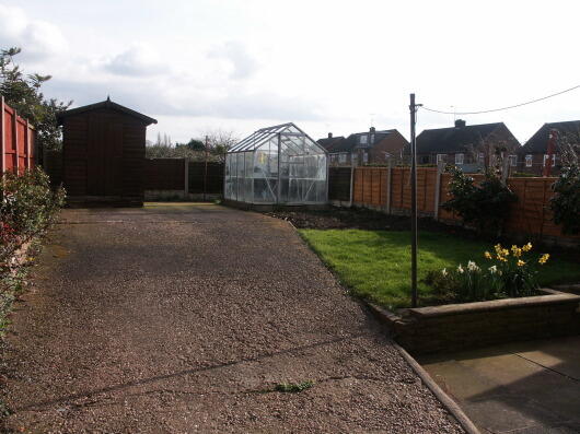 Rear garden