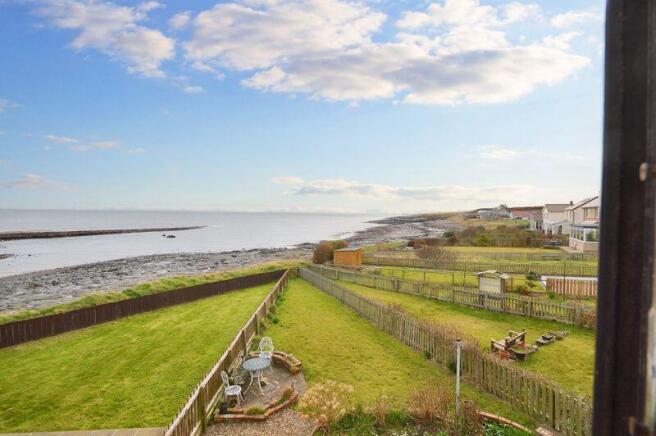 View from upstairs window