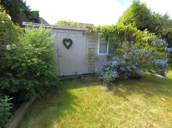 Rear garden