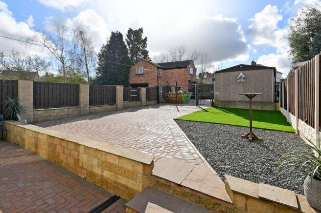 Driveway & Rear Garden