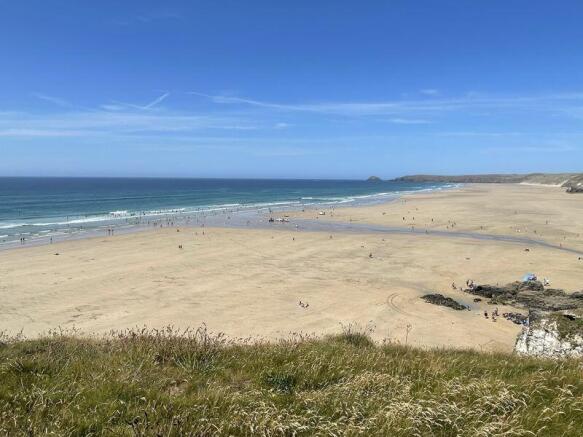 Nearby Perranporth Beach