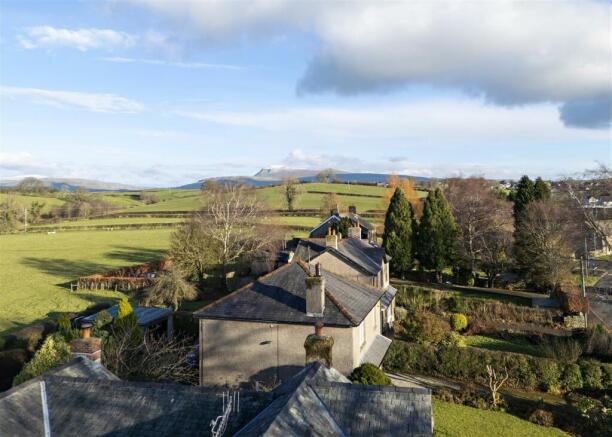 Aerial View to Ingleborough