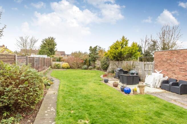 Rear garden