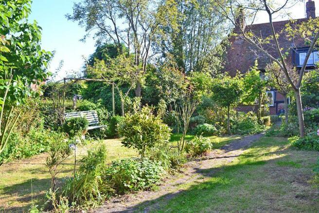 Rear garden