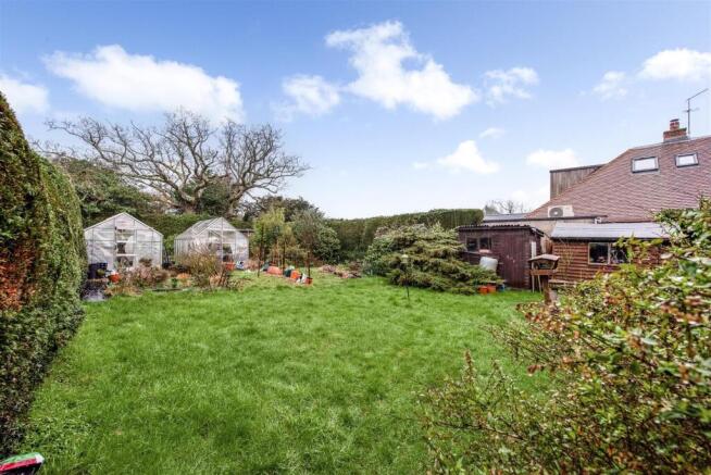 Rear garden