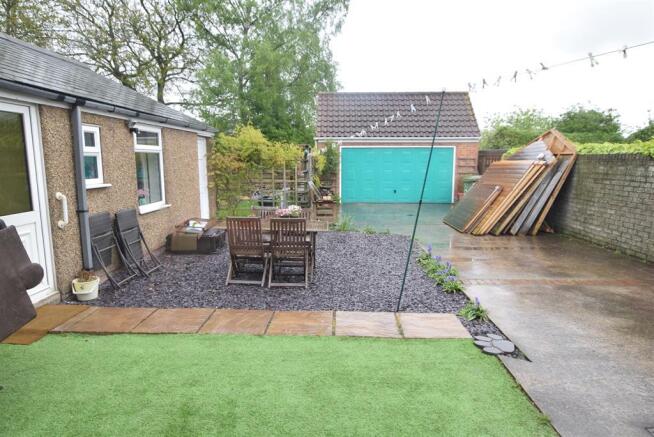 Rear garden