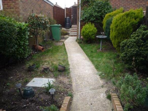 Rear garden