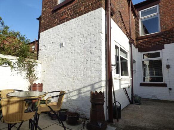 Rear of Property