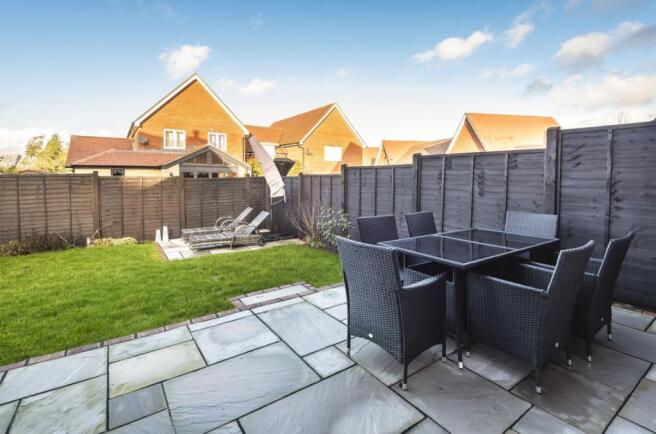 Rear garden
