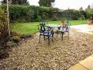 One of the seating areas