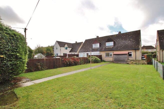 Rear of Property