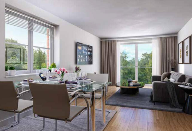 Lounge and dining...