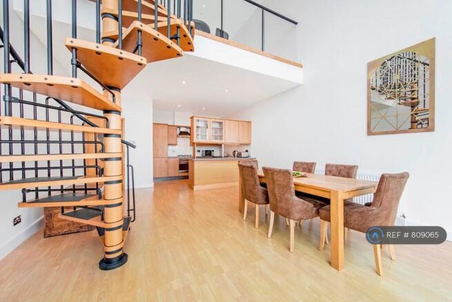 Kitchen & Dining Room & Living Room