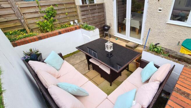 Rear garden