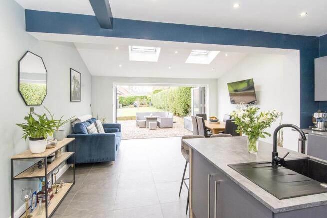 Kitchen/Dining/Living