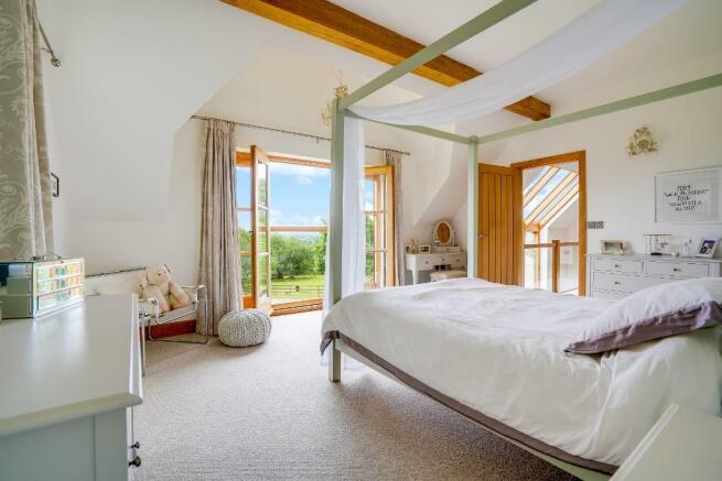 Bedroom 1 with beautiful views
