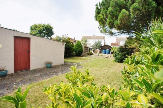 Rear garden