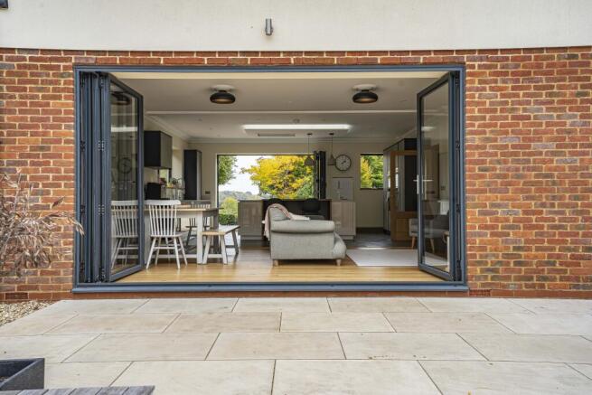 Bi-fold kitchen