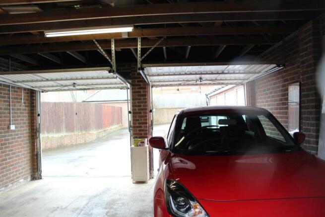 Double garage