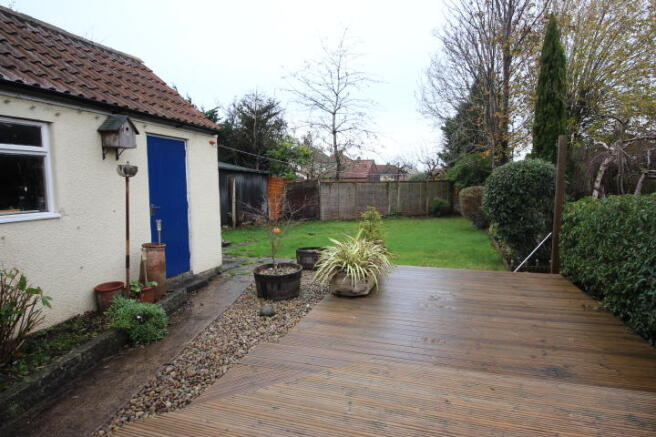 Rear garden